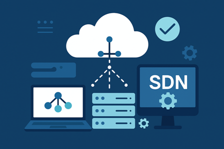 پشتیبانی شبکه در محیط های کلود و مجازیسازی sdn