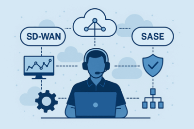 نقش SD-WAN و SASE در بهینه سازی پشتیبانی شبکه
