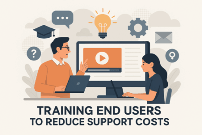 آموزش کاربران نهایی، گامی مهم در کاهش هزینههای پشتیبانی